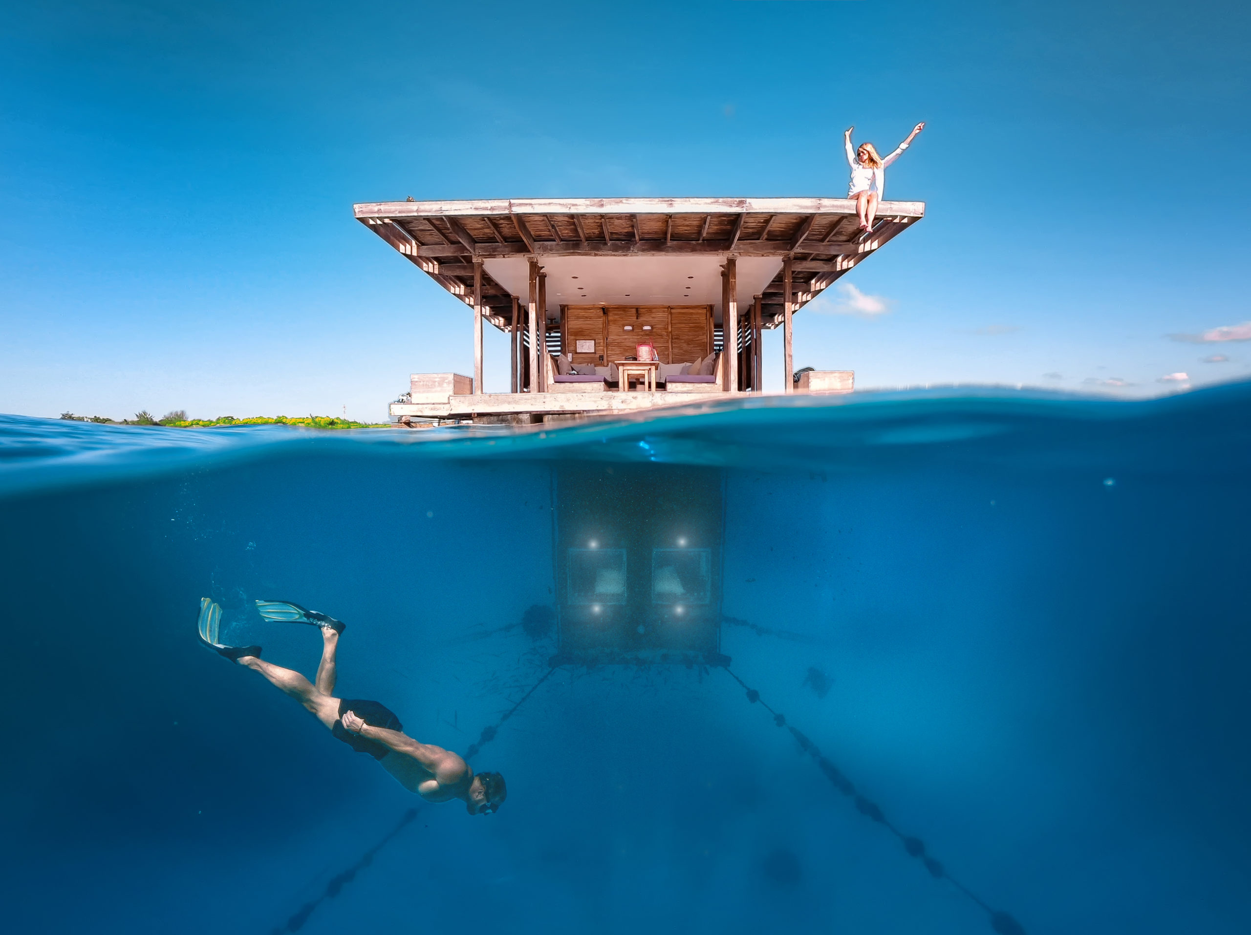 Sleep Beneath the Surface: The Underwater Room at The Manta Resort, Pemba Island
